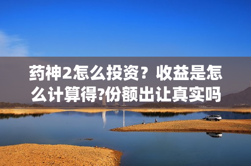 药神2怎么投资？收益是怎么计算得?份额出让真实吗?(药神游戏)