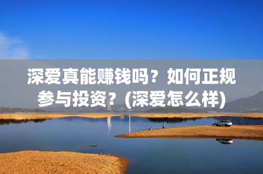 深爱真能赚钱吗？如何正规参与投资？(深爱怎么样)