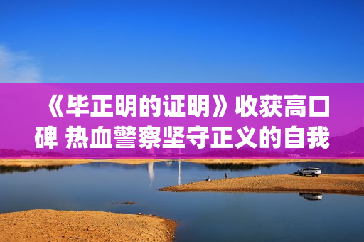《毕正明的证明》收获高口碑 热血警察坚守正义的自我证明(毕正明的证明在线观看免费版)