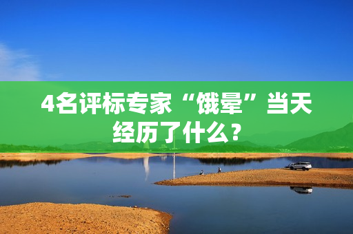 4名评标专家“饿晕”当天经历了什么？