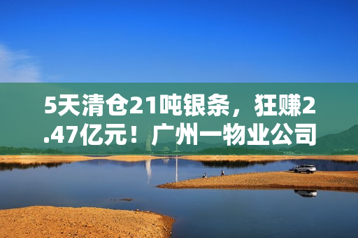 5天清仓21吨银条，狂赚2.47亿元！广州一物业公司股价大涨，老板娘“眼光”独到？