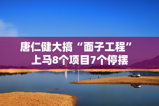 唐仁健大搞“面子工程” 上马8个项目7个停摆