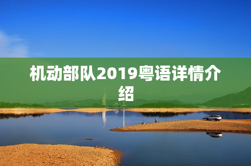 机动部队2019粤语详情介绍