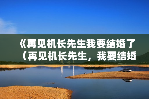 《再见机长先生我要结婚了（再见机长先生，我要结婚了）》免费在线观看高清完整版