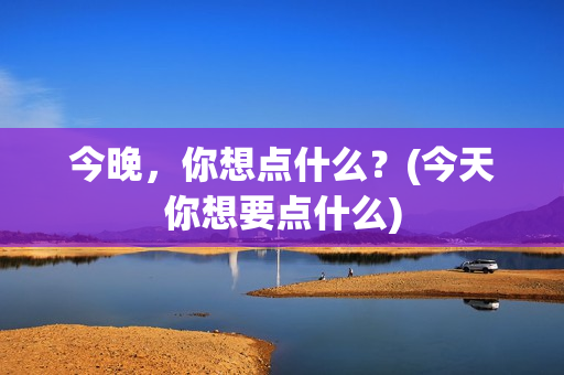 今晚，你想点什么？(今天你想要点什么)