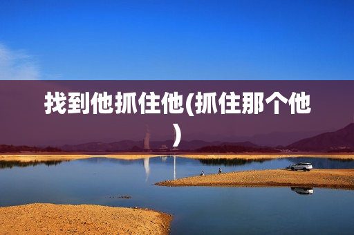 找到他抓住他(抓住那个他)