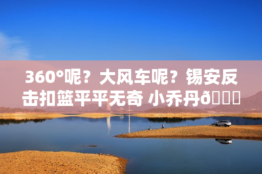 360°呢？大风车呢？锡安反击扣篮平平无奇 小乔丹👎🏼招呼