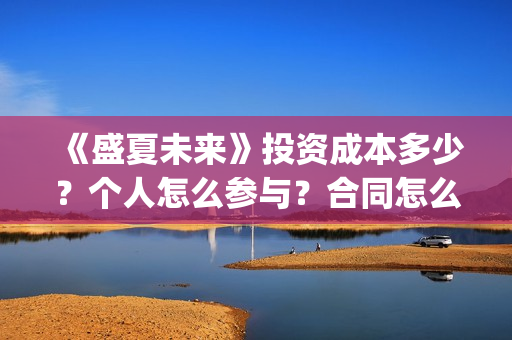 《盛夏未来》投资成本多少？个人怎么参与？合同怎么签？(盛夏未来ts)