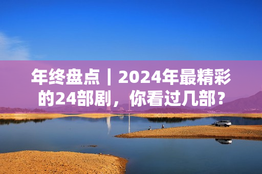 年终盘点｜2024年最精彩的24部剧，你看过几部？
