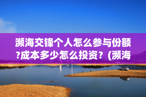 濒海交锋个人怎么参与份额?成本多少怎么投资？(濒海交锋免费)