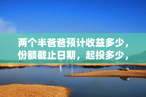 两个半爸爸预计收益多少，份额截止日期，起投多少，(两个半爸爸预告)