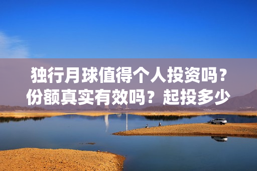 独行月球值得个人投资吗？份额真实有效吗？起投多少？(moonyou-独行月球)
