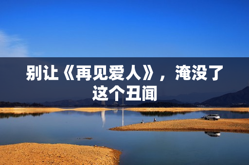 别让《再见爱人》，淹没了这个丑闻