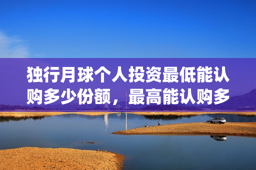 独行月球个人投资最低能认购多少份额，最高能认购多少份额?(独行月球有女主吗)