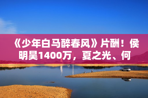 《少年白马醉春风》片酬！侯明昊1400万，夏之光、何与天差地别！