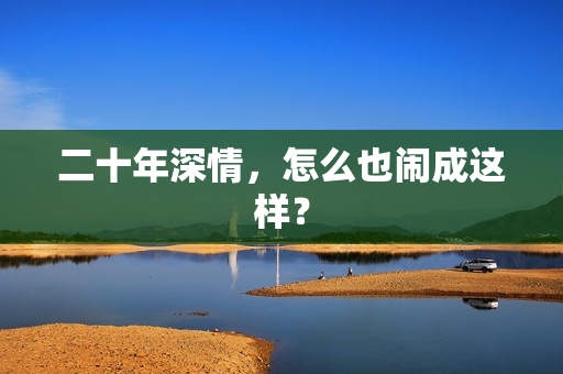 二十年深情，怎么也闹成这样？