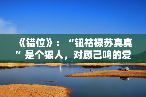 《错位》：“钮祜禄苏真真”是个狠人，对顾己鸣的爱，一言难尽