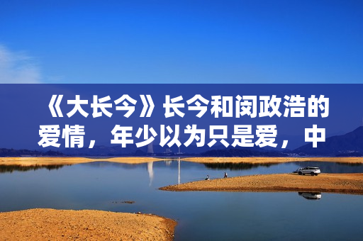 《大长今》长今和闵政浩的爱情，年少以为只是爱，中年方懂其深情