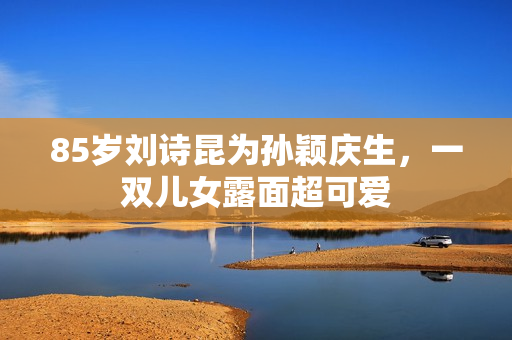 85岁刘诗昆为孙颖庆生，一双儿女露面超可爱