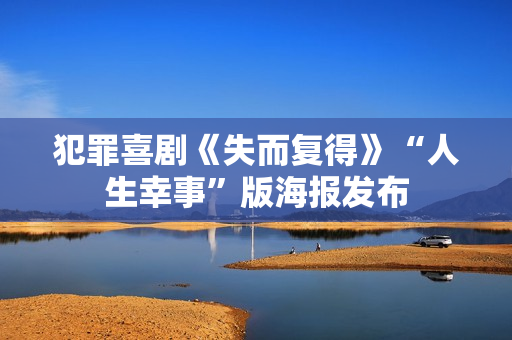 犯罪喜剧《失而复得》“人生幸事”版海报发布