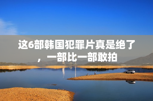 这6部韩国犯罪片真是绝了，一部比一部敢拍