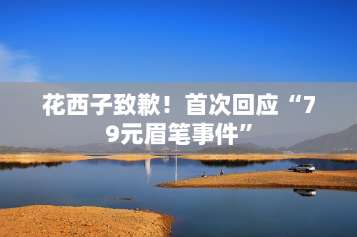花西子致歉！首次回应“79元眉笔事件”
