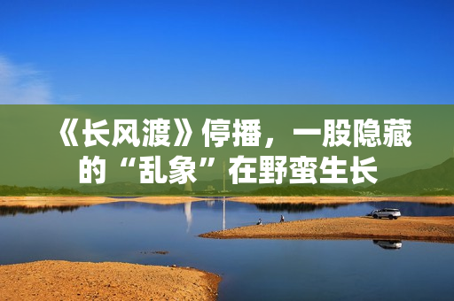 《长风渡》停播，一股隐藏的“乱象”在野蛮生长