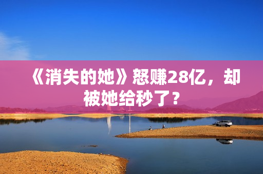 《消失的她》怒赚28亿，却被她给秒了？