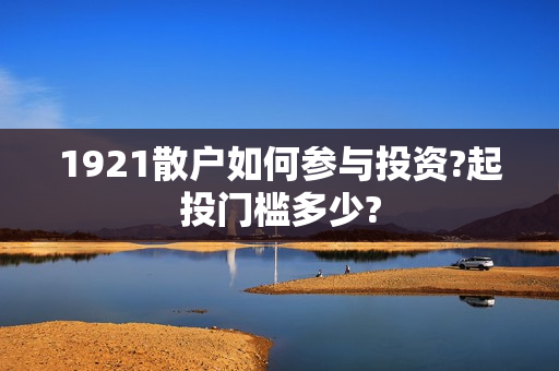 1921散户如何参与投资?起投门槛多少?