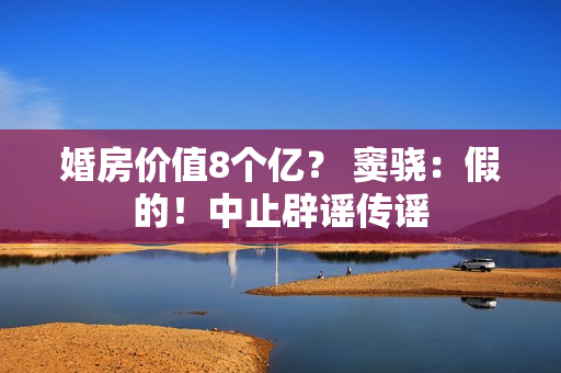 婚房价值8个亿？ 窦骁：假的！中止辟谣传谣