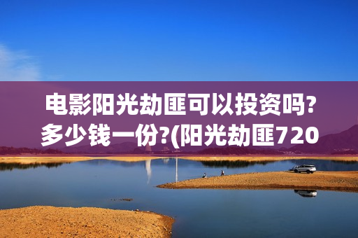 电影阳光劫匪可以投资吗?多少钱一份?(阳光劫匪720p)