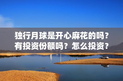 独行月球是开心麻花的吗？有投资份额吗？怎么投资？和谁签合同？(moonyou-独行月球)