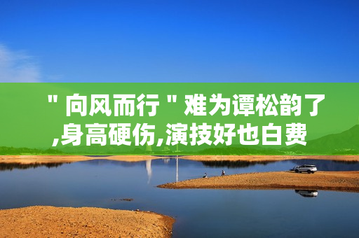 ＂向风而行＂难为谭松韵了,身高硬伤,演技好也白费