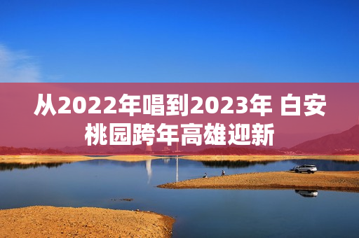 从2022年唱到2023年 白安桃园跨年高雄迎新