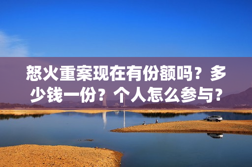 怒火重案现在有份额吗？多少钱一份？个人怎么参与？(怒火重案有没有原型)