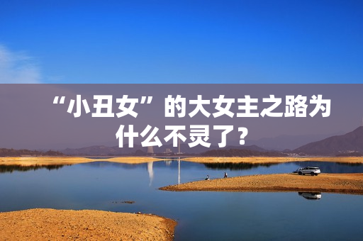 “小丑女”的大女主之路为什么不灵了？