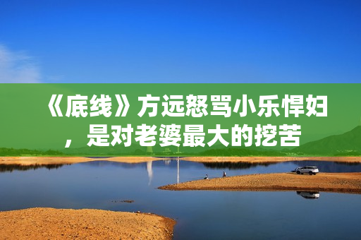 《底线》方远怒骂小乐悍妇，是对老婆最大的挖苦
