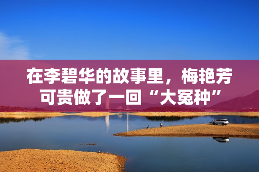 在李碧华的故事里，梅艳芳可贵做了一回“大冤种”