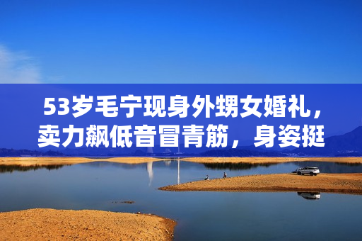 53岁毛宁现身外甥女婚礼，卖力飙低音冒青筋，身姿挺立似年老小伙