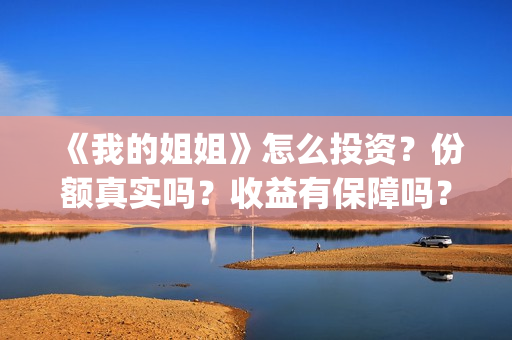 《我的姐姐》怎么投资？份额真实吗？收益有保障吗？(《我的姐姐》:女性议题的戏剧化表达)
