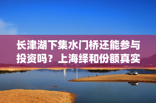 长津湖下集水门桥还能参与投资吗？上海绎和份额真实吗？能按时兑付吗(长津湖之水门桥百度百科)