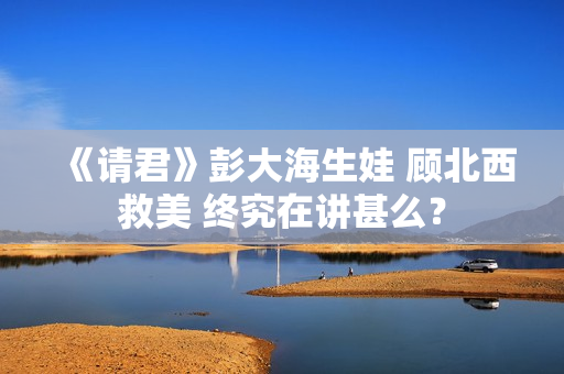 《请君》彭大海生娃 顾北西救美 终究在讲甚么？