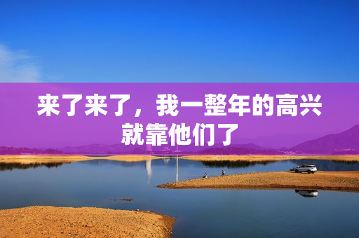 来了来了，我一整年的高兴就靠他们了