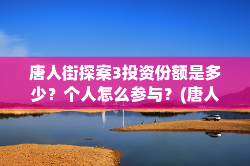 唐人街探案3投资份额是多少？个人怎么参与？(唐人街探案3投资方)