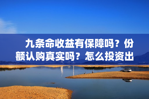 九条命收益有保障吗?份额认购真实吗?怎么投资出品方(九条命 出品方) 九条命收益有保障吗?份额认购真实吗?怎么投资出品方(九条命 出品方)
