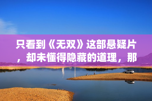 只看到《无双》这部悬疑片，却未懂得隐藏的道理，那么你就错了(《无双》没看懂)