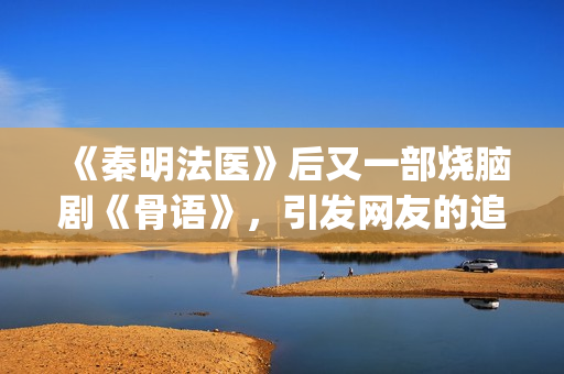 《秦明法医》后又一部烧脑剧《骨语》，引发网友的追捧与想象(秦明法医的结局)