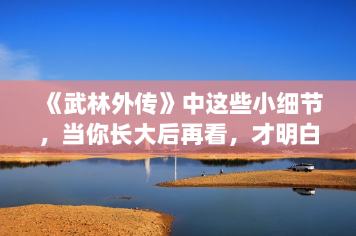 《武林外传》中这些小细节，当你长大后再看，才明白社会的险恶！(武林外传中小郭最拿手的菜是什么菜)
