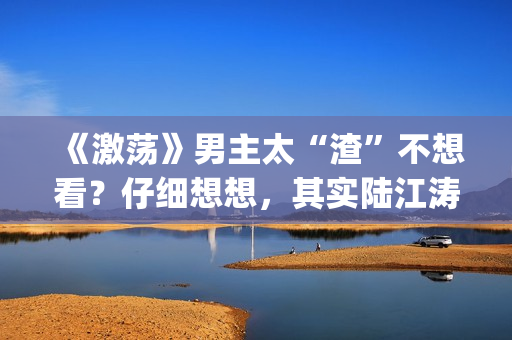 《激荡》男主太“渣”不想看？仔细想想，其实陆江涛挺可爱(电视剧激荡小说)