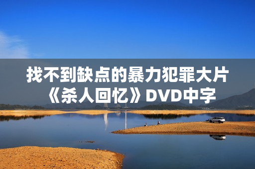 找不到缺点的暴力犯罪大片《杀人回忆》DVD中字